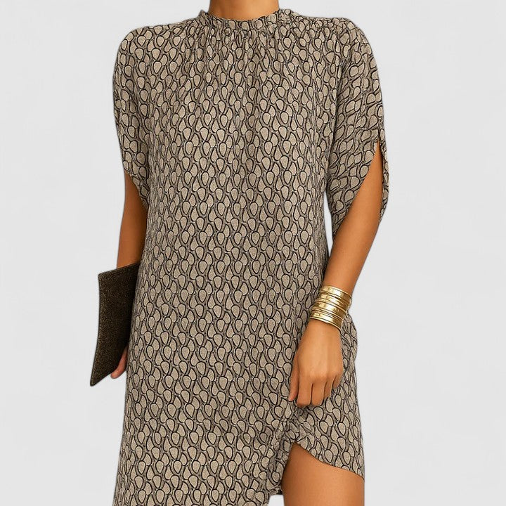 Elegantes Sommerkleid für Frauen mit Rüschen und Schulterausschnitten 3