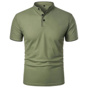Elegantes Stehkragen-Poloshirt für Männer – Knitterfrei und Atmungsaktiv 3