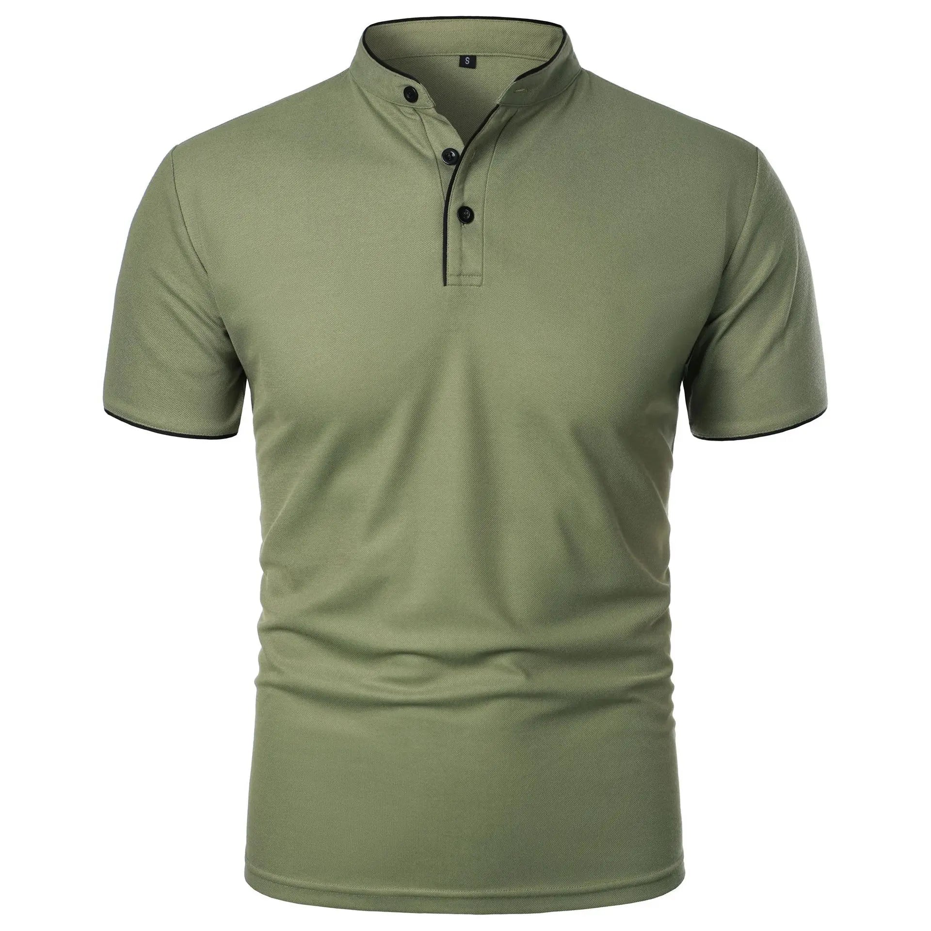 Elegantes Stehkragen-Poloshirt für Männer – Knitterfrei und Atmungsaktiv 3