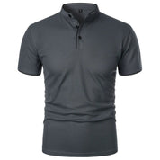Elegantes Stehkragen-Poloshirt für Männer – Knitterfrei und Atmungsaktiv 5