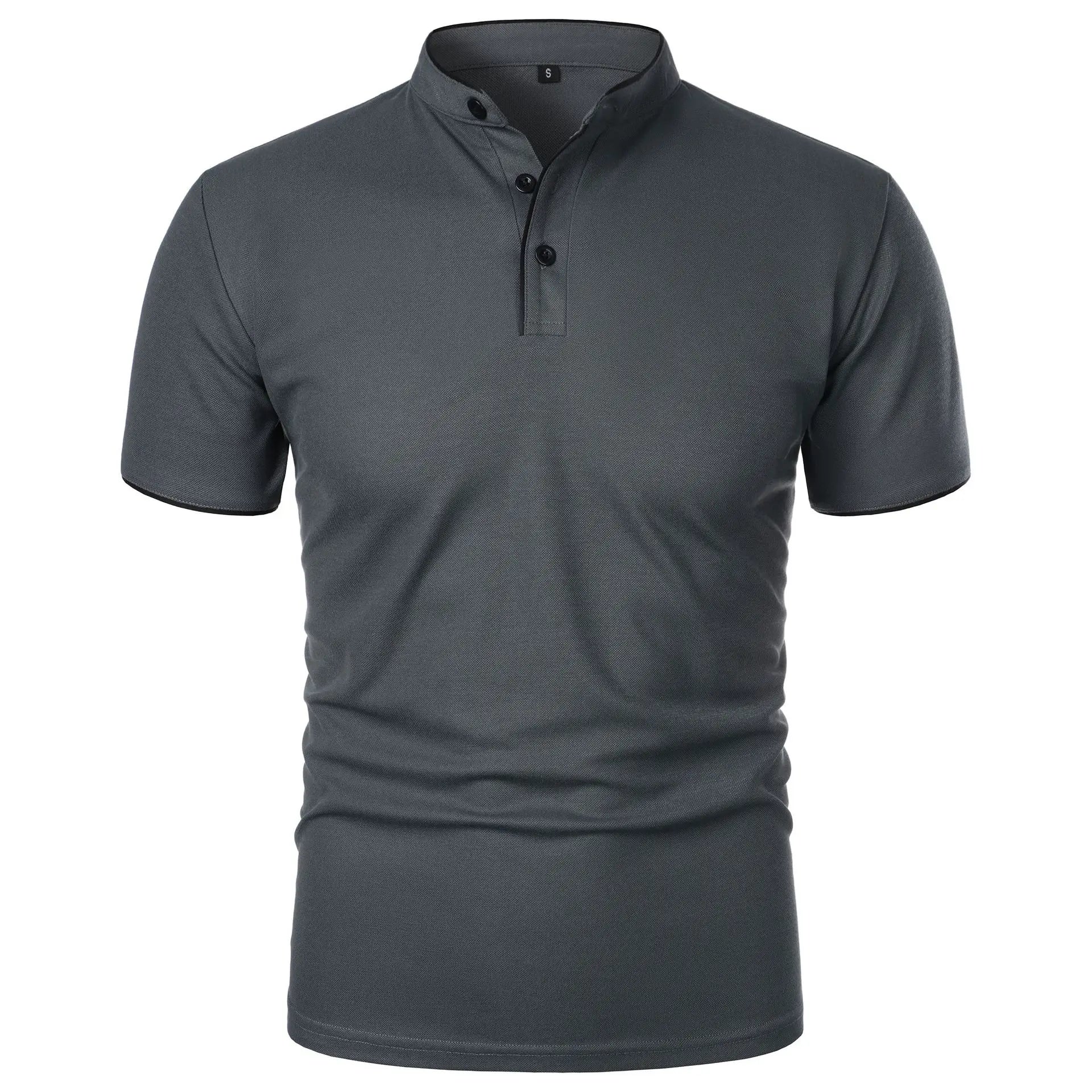 Elegantes Stehkragen-Poloshirt für Männer – Knitterfrei und Atmungsaktiv 5