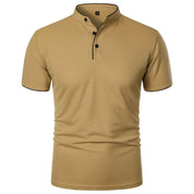 Elegantes Stehkragen-Poloshirt für Männer – Knitterfrei und Atmungsaktiv 6