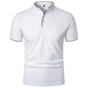Elegantes Stehkragen-Poloshirt für Männer – Knitterfrei und Atmungsaktiv 8