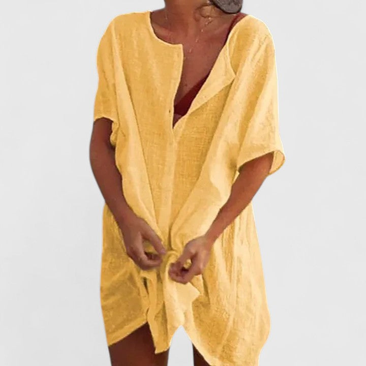 Elegantes Tunikakleid Damen – Sommerkleid für Jeden Anlass, Vielseitig und Schmeichelhaft, Perfekt für Warme Tage 10