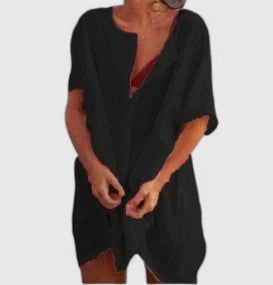 Elegantes Tunikakleid Damen – Sommerkleid für Jeden Anlass, Vielseitig und Schmeichelhaft, Perfekt für Warme Tage 11