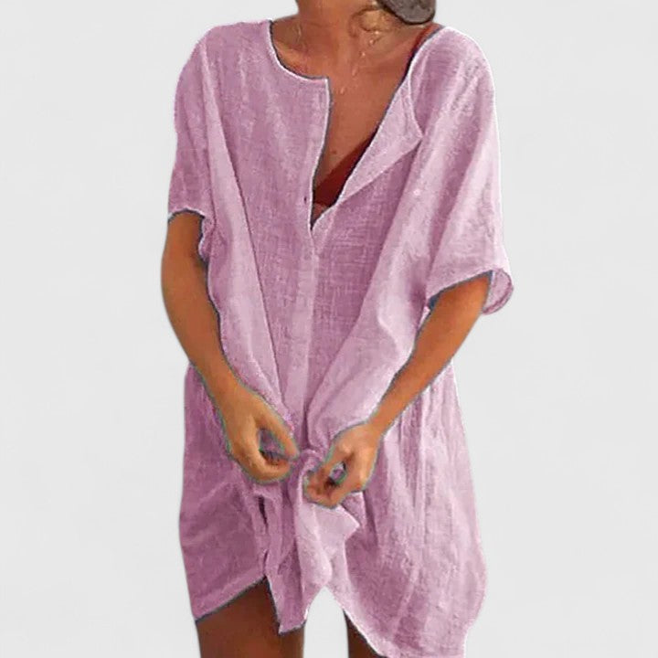 Elegantes Tunikakleid Damen – Sommerkleid für Jeden Anlass, Vielseitig und Schmeichelhaft, Perfekt für Warme Tage 2