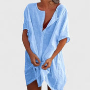 Elegantes Tunikakleid Damen – Sommerkleid für Jeden Anlass, Vielseitig und Schmeichelhaft, Perfekt für Warme Tage 3