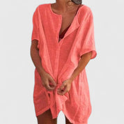 Elegantes Tunikakleid Damen – Sommerkleid für Jeden Anlass, Vielseitig und Schmeichelhaft, Perfekt für Warme Tage 4