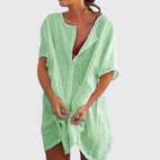 Elegantes Tunikakleid Damen – Sommerkleid für Jeden Anlass, Vielseitig und Schmeichelhaft, Perfekt für Warme Tage 7