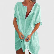 Elegantes Tunikakleid Damen – Sommerkleid für Jeden Anlass, Vielseitig und Schmeichelhaft, Perfekt für Warme Tage 8