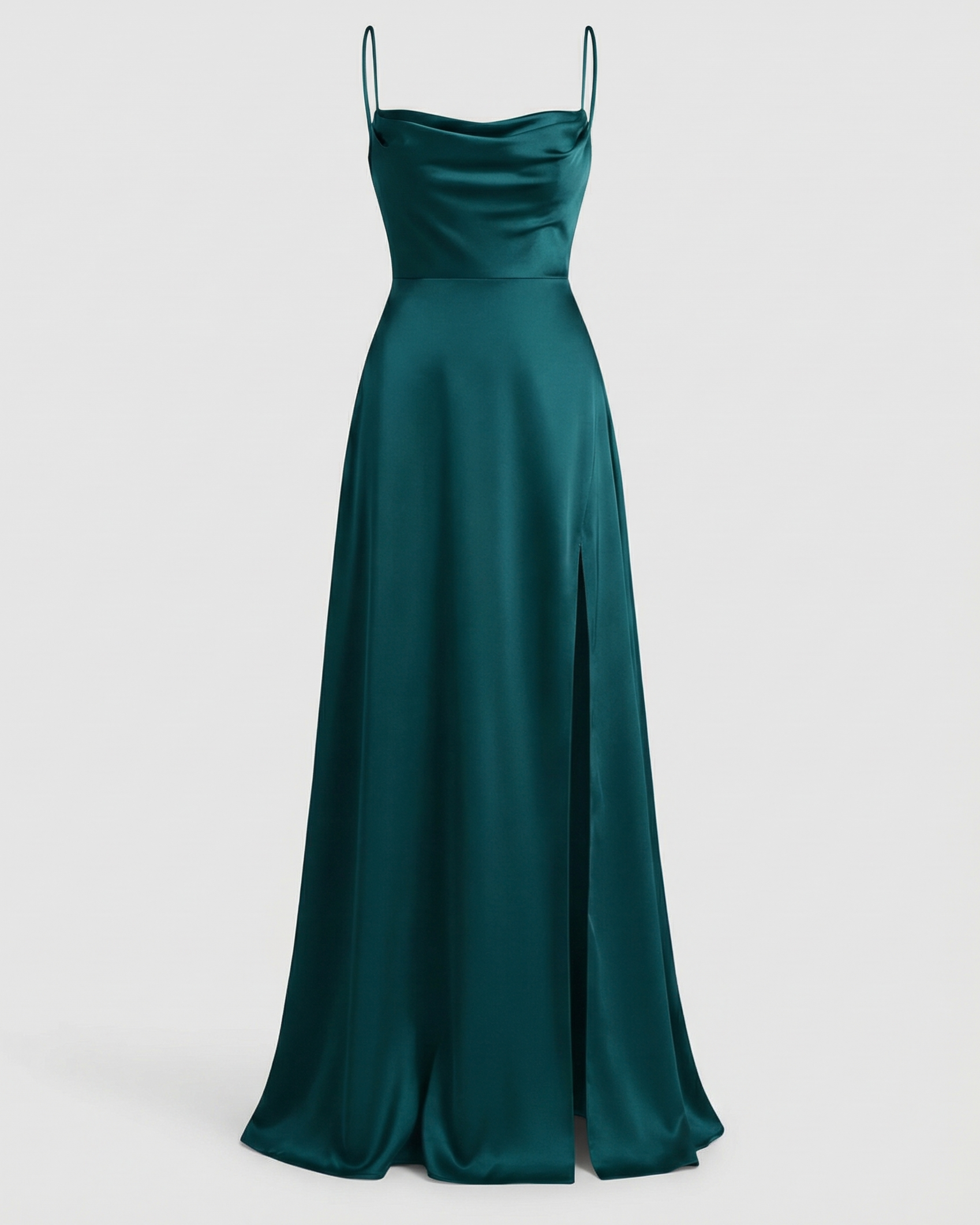 Elegantes ärmelloses Maxikleid mit Schlitz für Damen – Sommerkleid für Hochzeiten und Partys 4