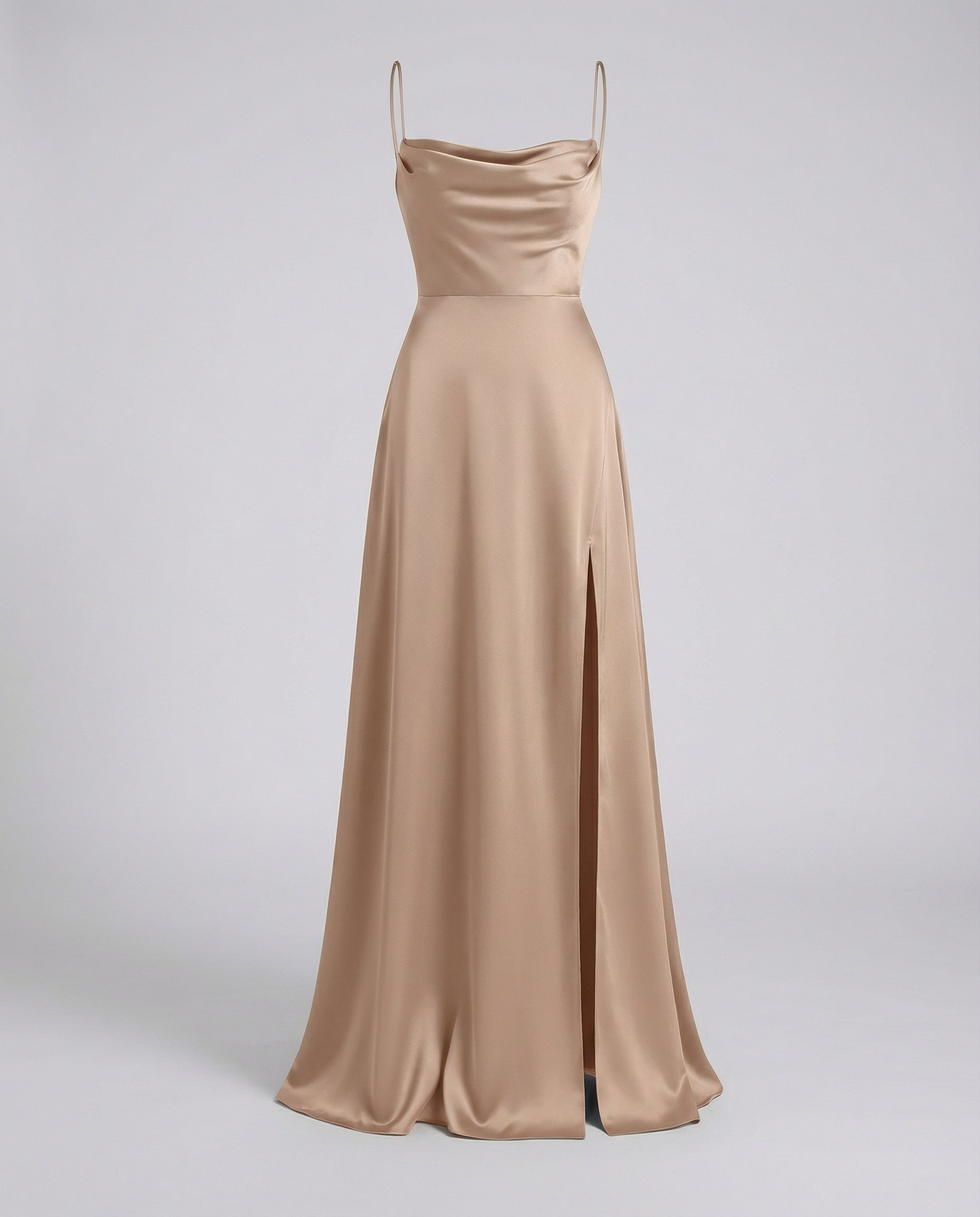 Elegantes ärmelloses Maxikleid mit Schlitz für Damen – Sommerkleid für Hochzeiten und Partys 8