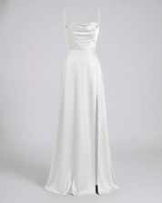Elegantes ärmelloses Maxikleid mit Schlitz für Damen – Sommerkleid für Hochzeiten und Partys 9