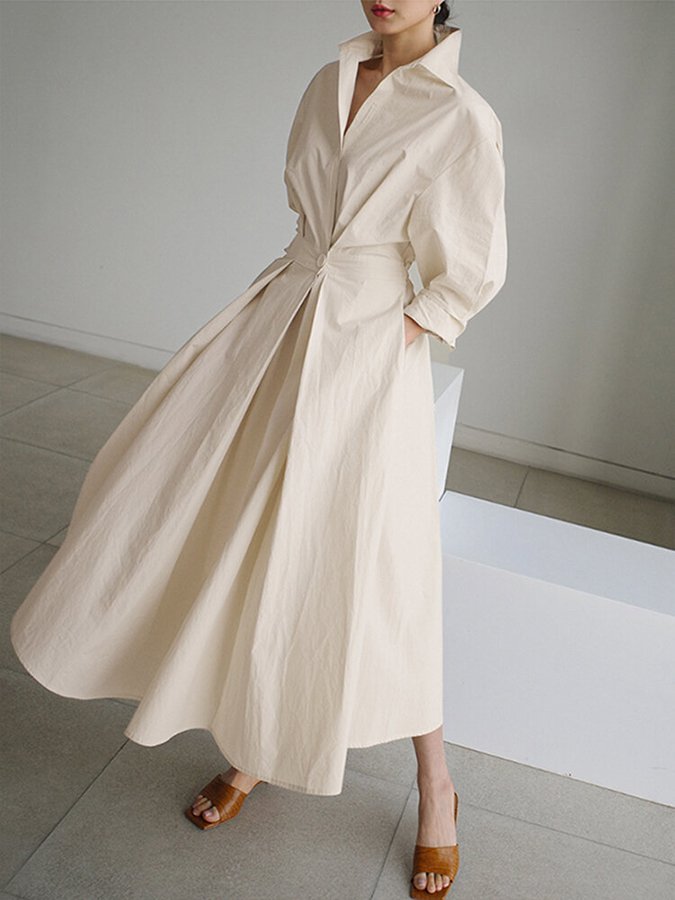 Elegantes langes Kleid für Damen – zeitlos und vielseitig 1