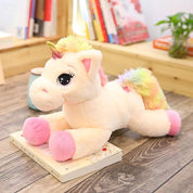 EnchantedDream | Bezauberndes, farbenfrohes 80 cm Einhorn-Plüschtier für Kinder 1