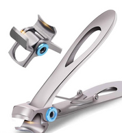 Ergonomische Nagelschneider für dicke Nägel - Präzisionsschneider mit haltbarer Edelstahlkonstruktion 0
