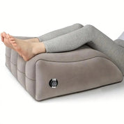 Ergonomisches Beinerhöhungskissen 45° Neigung - Aufblasbar für Durchblutungsförderung und Schwellungslinderung 0