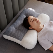 Ergonomisches orthopädisches Nackenstützkissen – Für Seiten- und Rückenschläfer 0