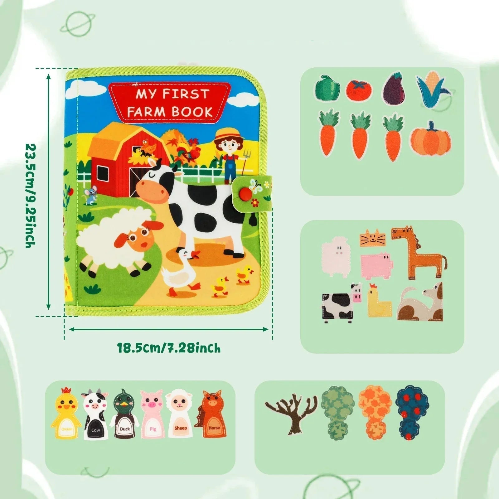 FarmVista | Interaktives Kinderbuch über Bauernhoftiere und spielerisches Lernen 3
