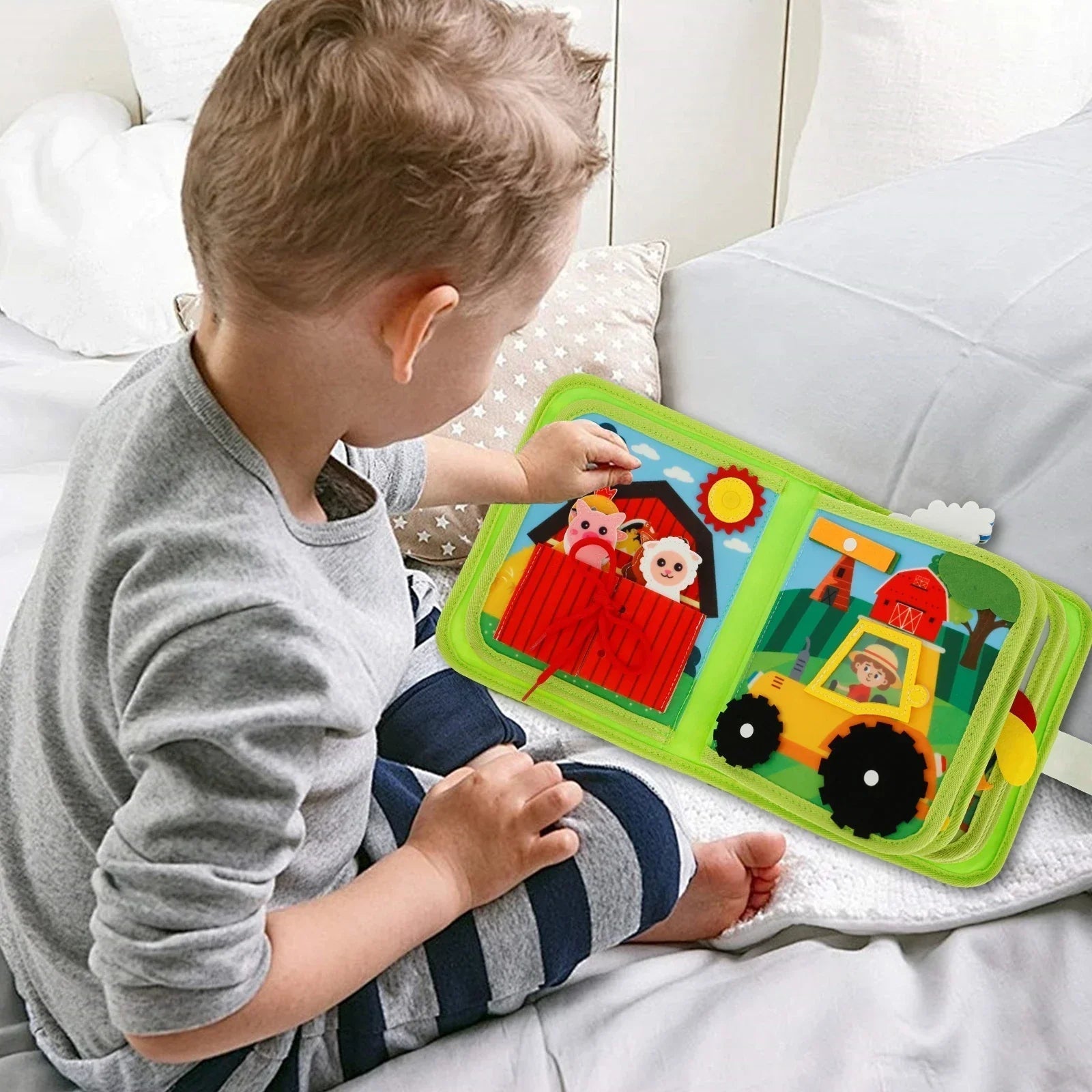 FarmVista | Interaktives Kinderbuch über Nutztiere und spielerisches Lernen 0