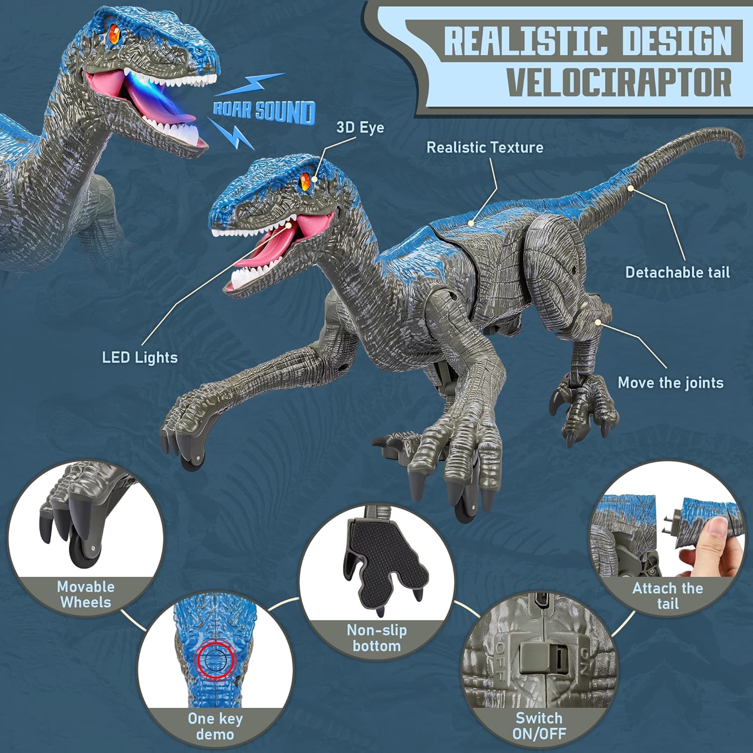 Fernbedienungsdinosaurier 2