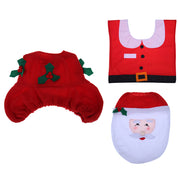 Festlicher Weihnachtsmann | Weihnachtsmann-Badematte für weihnachtliche Wohnungen 0