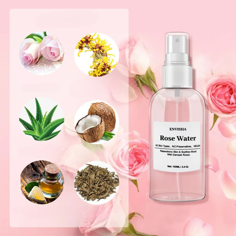 Floraldew Mist - Erfrischendes Rosenwasserserum für weiche, geschmeidige Haut 1