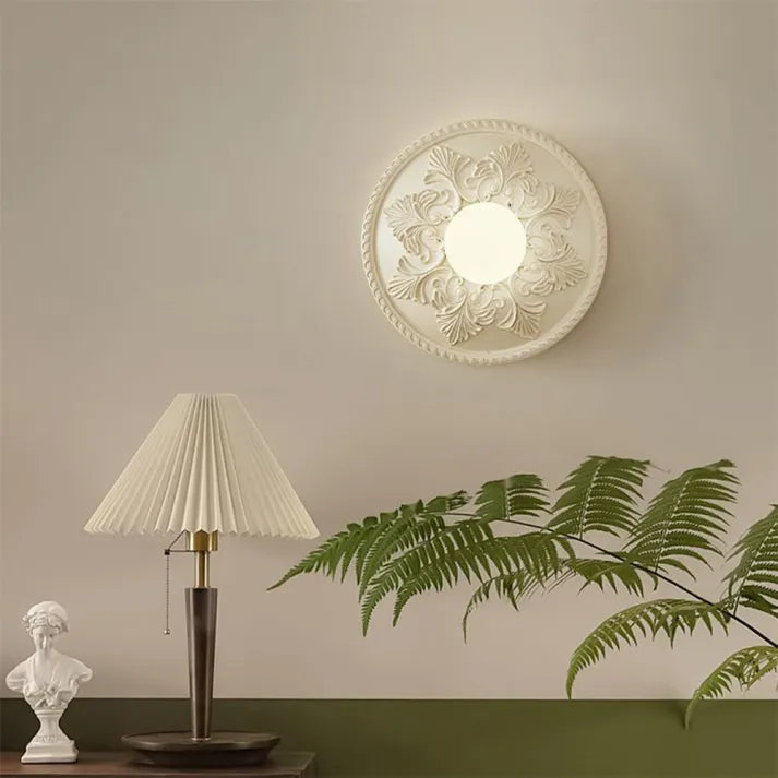 Luna | Ornamentale vägglampa – Stilfull blickfångare