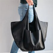 Geräumige Damen-Ledertasche, elegantes Design, echtes Leder 4