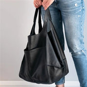 Geräumige Damen-Ledertasche, elegantes Design, echtes Leder 5