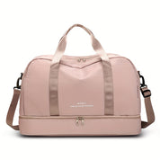 Geräumige Unisex-Reisetasche für Abenteuer aus veganem Leder 16