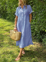 Gestreiftes Langarmhemd für Damen – Elegantes und Luftiges Design 0