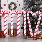 GiantCandy | Aufblasbare Weihnachtszuckerstangen-Dekorationen 0