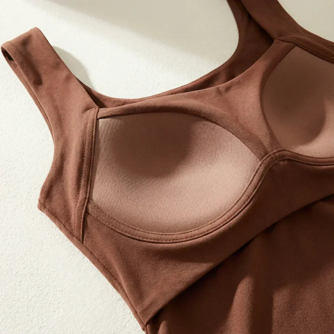 Giulia | Atmungsaktives Tanktop mit integriertem BH für Damen 5