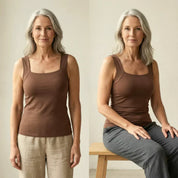 Giulia | Atmungsaktives Tanktop mit integriertem BH für Damen 6