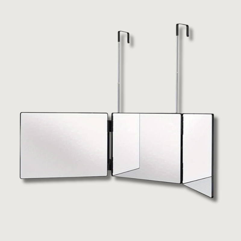 Glamaura - rotierender 3 -seitiger Spiegel zum Styling 0