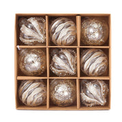 GoldElegance | Luxuriöses goldenes Christbaumkugel-Set 1