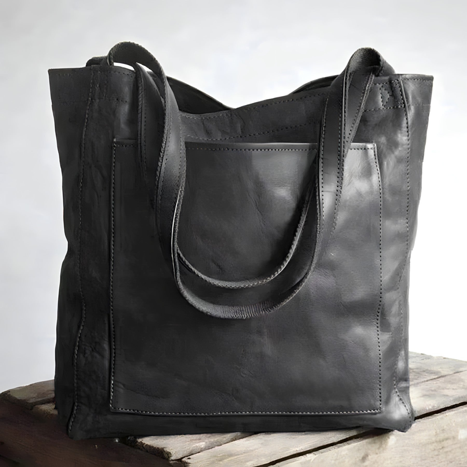 Große Damen-Schultertasche, elegantes und funktionales Design, strapazierfähiges Material 4