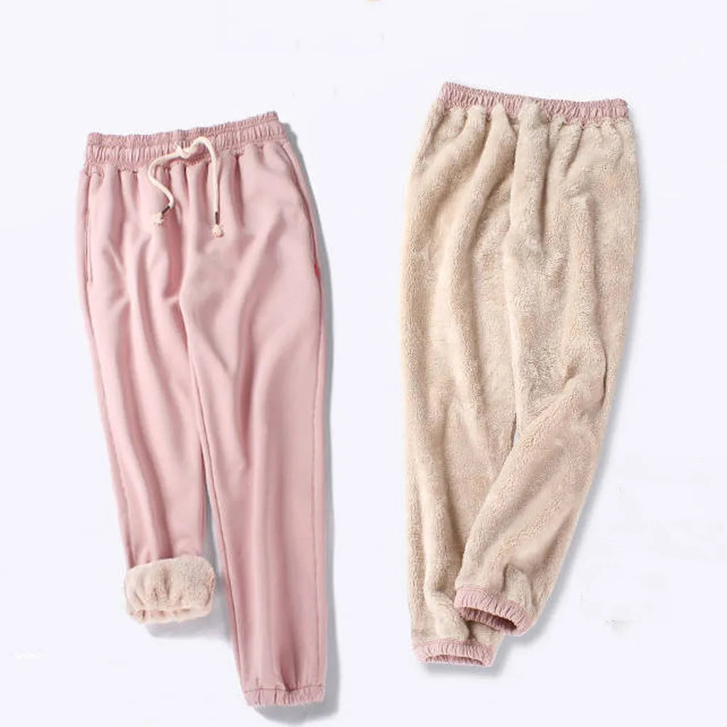 MARY | Damens tjocka fleece vinterleggings