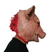 Halloween Horror Latex Faules Gesicht Schweinskopf Maske 2