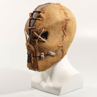 Halloween skräck latexmask huvudbonad bollspel