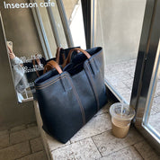 Handtasche Damen Minimalistische Umhängetasche mit Geräumigem Innenfach und Stilvollen Details 5
