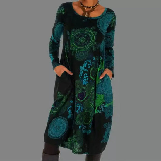Cäcilia | Lätt och bekväm boho-klänning