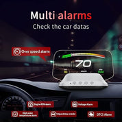 Head-Up-Display Mit GPS Navigation Und Automatischer Helligkeitsanpassung Für Sicheres Fahren 2
