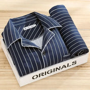 Herren-Pyjama-Set mit Knöpfen – Weiche und atmungsaktive Nachtwäsche 6