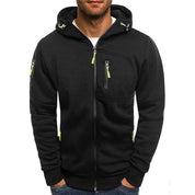 Herren Hoodie mit Reißverschluss und Kordelzug – Lässige Hoodies für Herren für Alltag und Freizeit 2