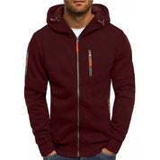 Herren Hoodie mit Reißverschluss und Kordelzug – Lässige Hoodies für Herren für Alltag und Freizeit 4