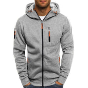 Herren Hoodie mit Reißverschluss und Kordelzug – Lässige Hoodies für Herren für Alltag und Freizeit 6