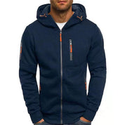 Herren Hoodie mit Reißverschluss und Kordelzug – Lässige Hoodies für Herren für Alltag und Freizeit 7