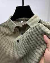 Herren Poloshirt Mit Mesh-Design – Atmungsaktives Poloshirt Für Herren, Modernes Styling, Ideal Für Sport Und Freizeit 2